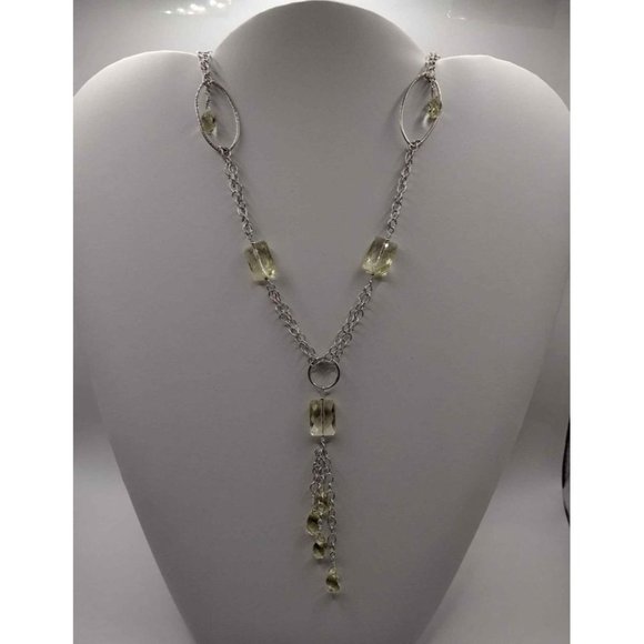 Jewelry - Stunning Sterling Silver Necklace with 20" Chain